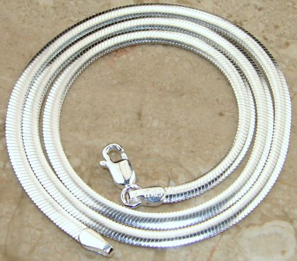 Sterling Silver Flat chain